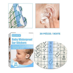 30 Patchs Imperméables - Protège oreilles bébé